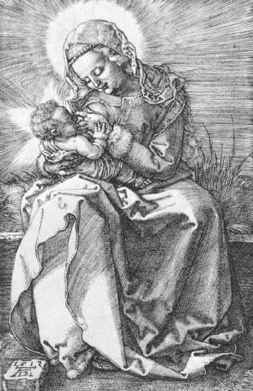 Albrecht Durer Madonna Nursing